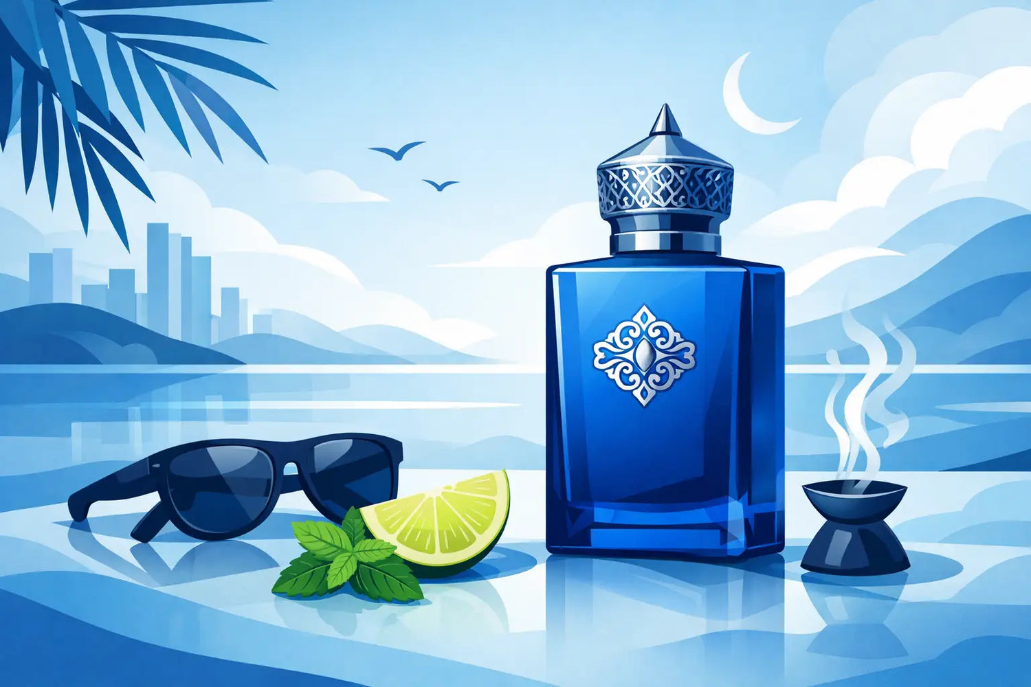 Afnan Turathi Blue para un estilo fresco y elegante