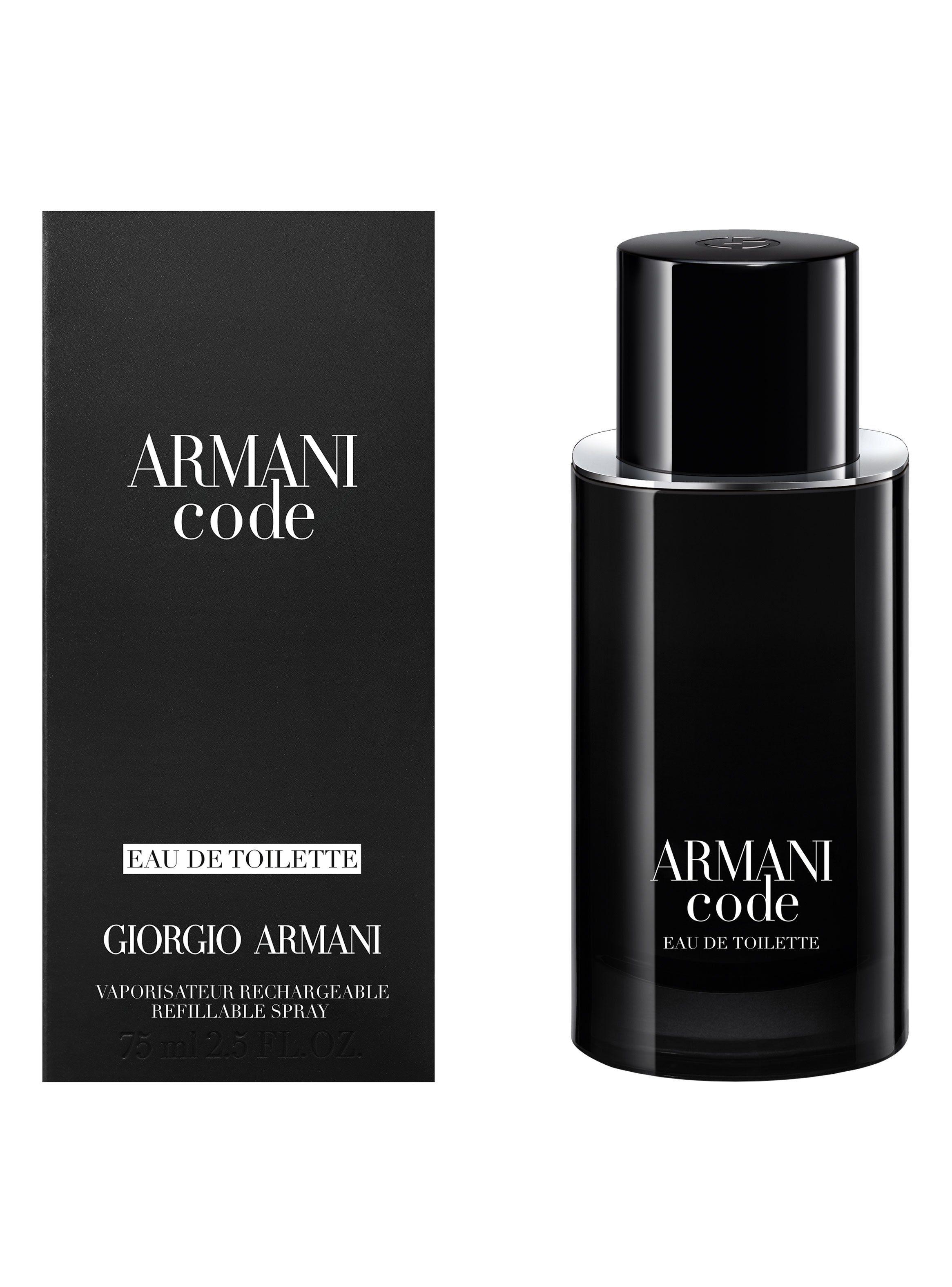 Armani Code EDT 75ml Hombre New Packing Recargable