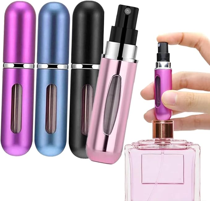 Perfumero Metálico Recargable 5ml Spray