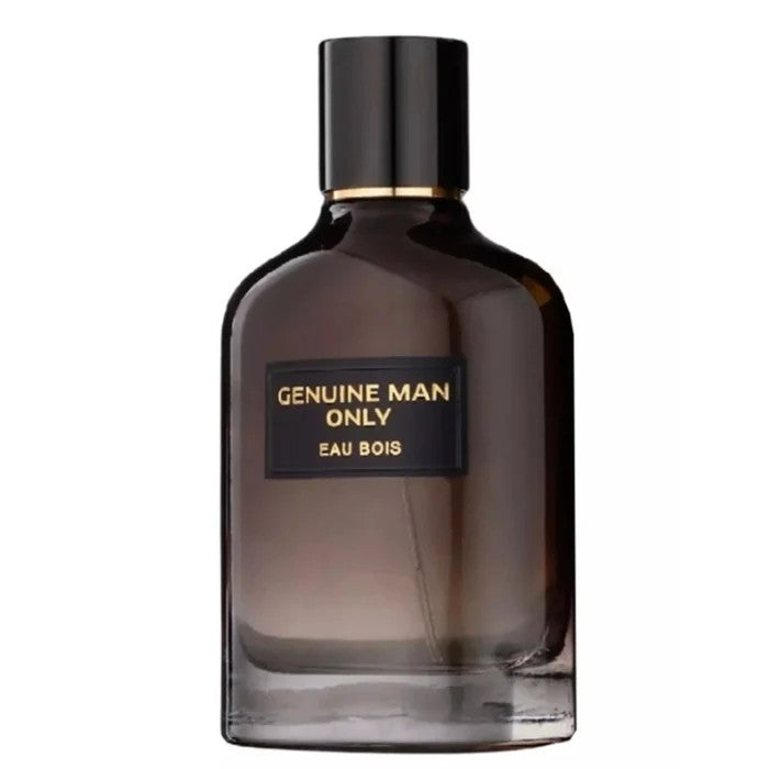 Genuine Man Only Eau Bois Fragrance World EDP 100ml Hombre