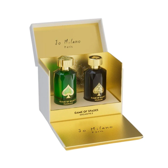 Set Game of Spades Wildcard 100ml + Jo Milano Emerald 100ml