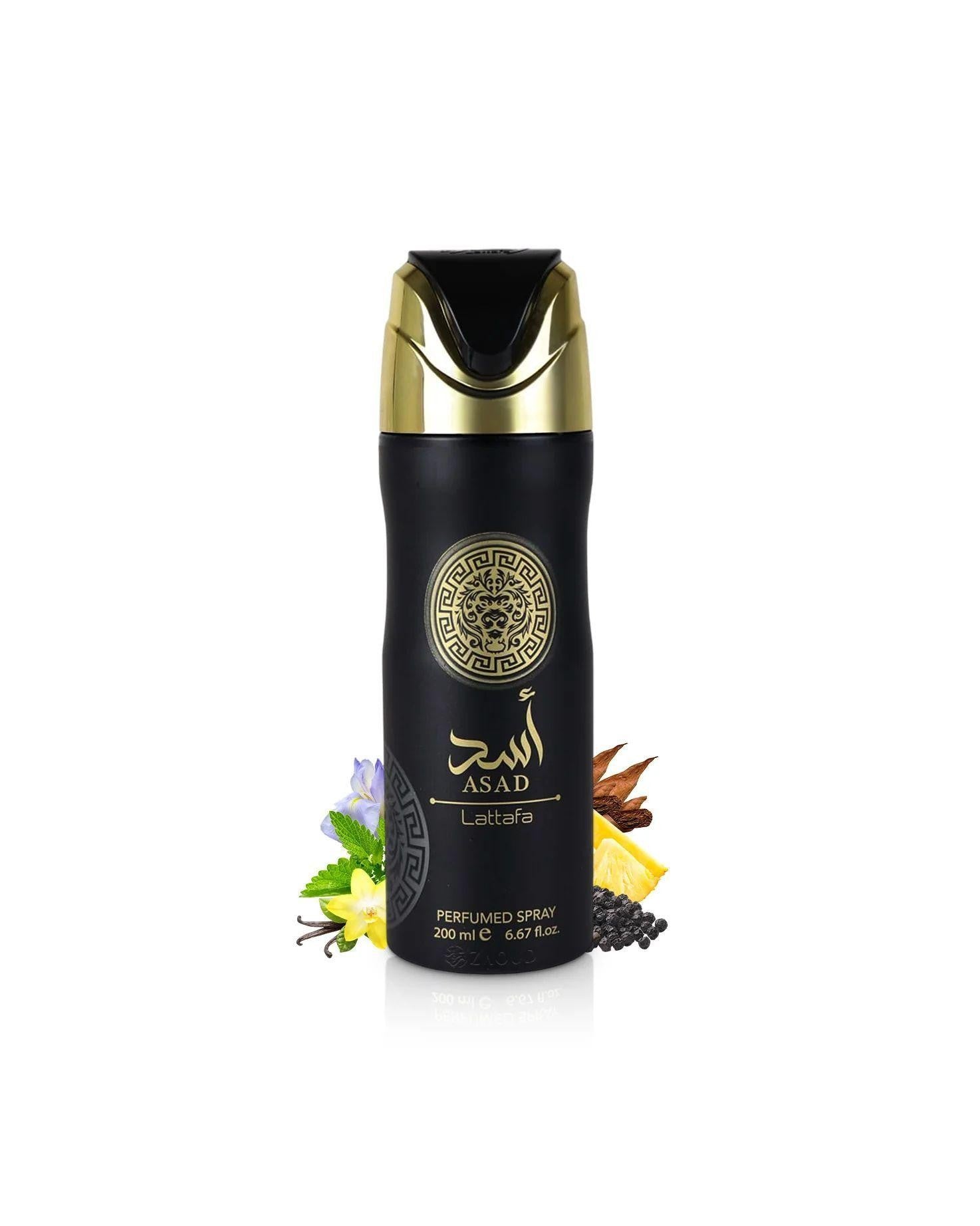 Lattafa Asad Body Spray 200 Ml Hombre