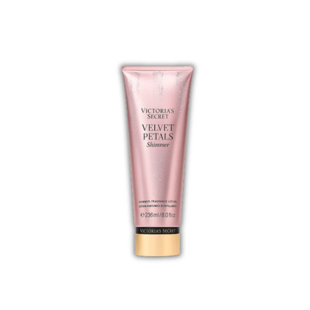 crema corporal vs velvet petals shimmer 236ml