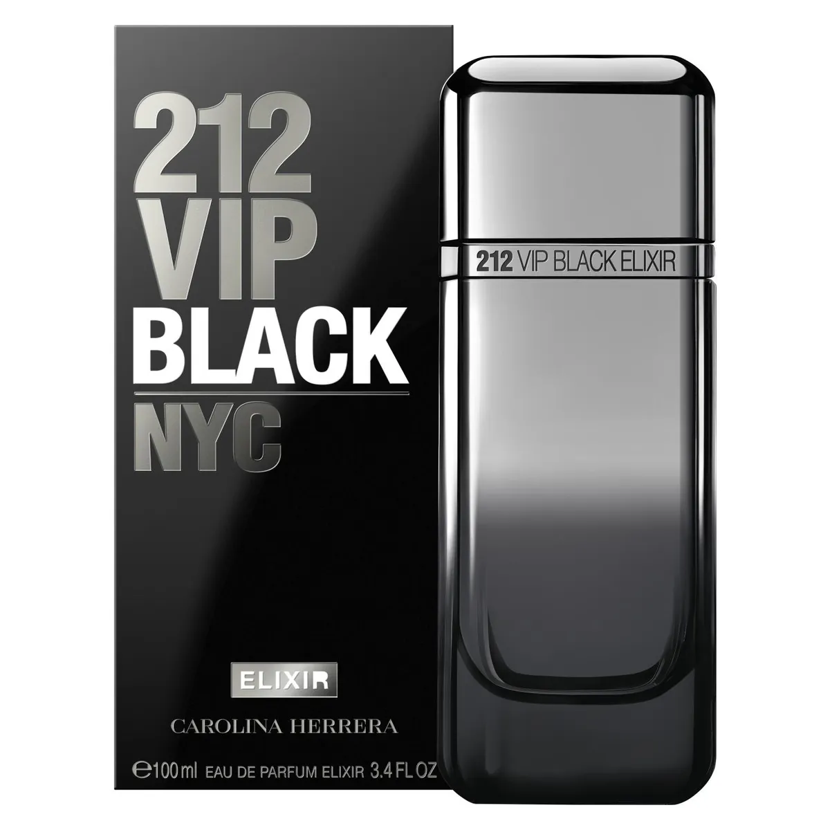 Carolina Herrera 212 Vip Black Elixir EDP 100 ml Hombre