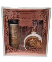 Lattafa Fakhar Women Edp 100 Ml+Deo Spray 200 Ml Set