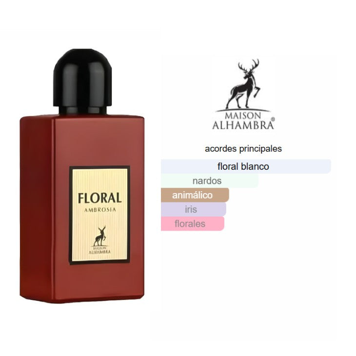 Maison Alhambra Floral Ambrosia EDP 100 ml Mujer