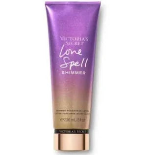 crema corporal vs love spell shimmer 236ml