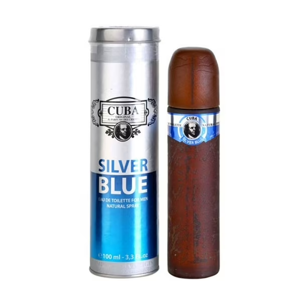 Cuba Silver Blue EDT 100 ml   Hombre