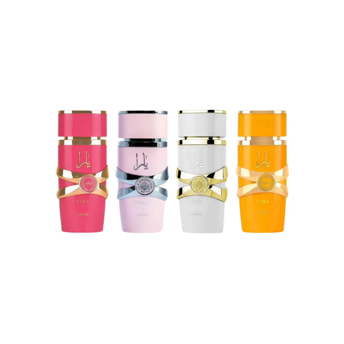 Lattafa Set Yara 25 ML + Tous 25 ML + Moi 25 ML + Candy 25 ML